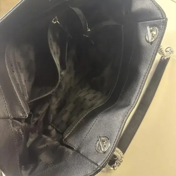 Michael Kors Leather Jet Set Tote Bag - Picture 8 of 11